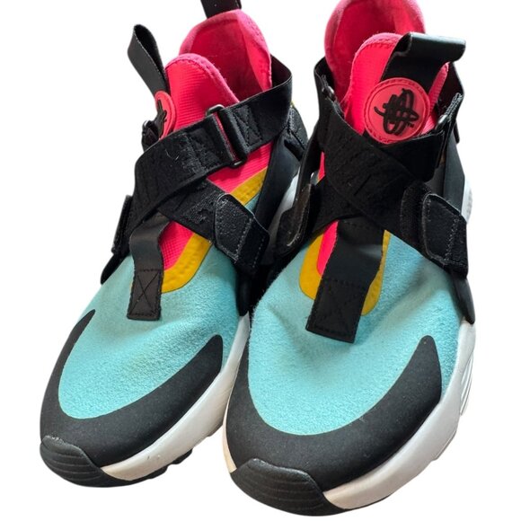 Nike Huarache City Sneakers Multicolor Athletic Shoes Size 6.5 - Picture 5 of 12